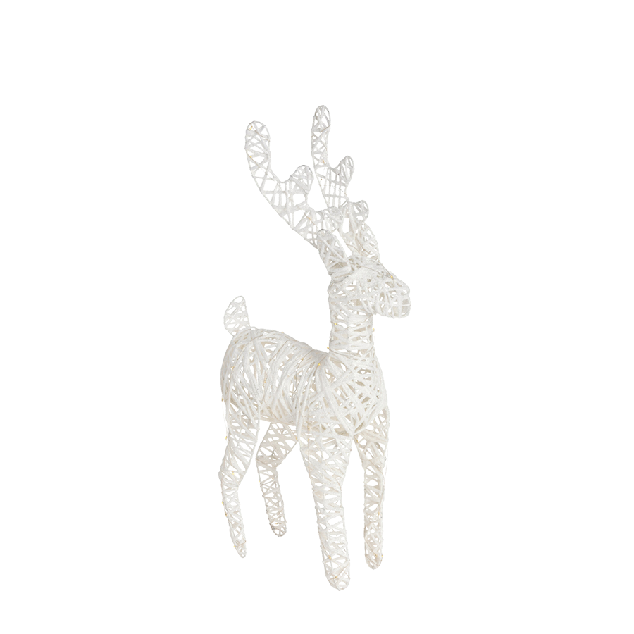 Rendier LED Wit 50 Leds 45cm